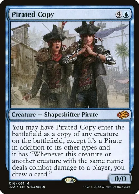 Pirated Copy, Magic card J22 16 — Jumpstart 2022 set