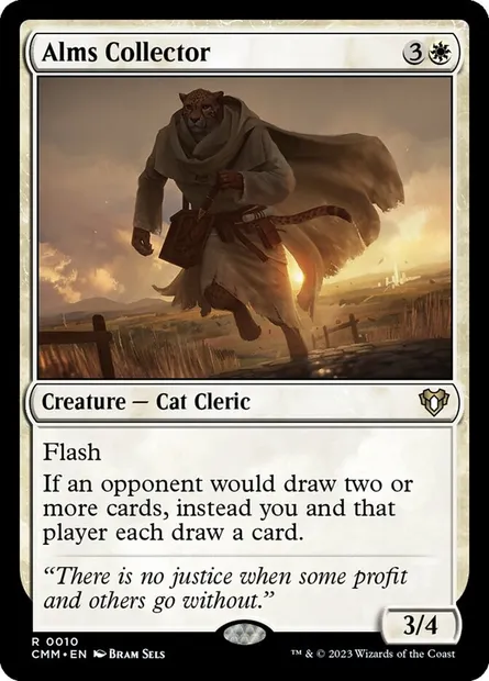 Alms Collector, Magic card CMM 10 — Commander Masters set