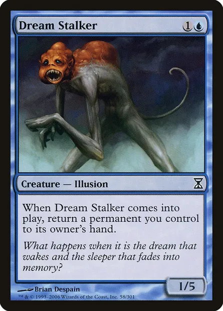 Dream Stalker, Magic card TSP 58 — Time Spiral set