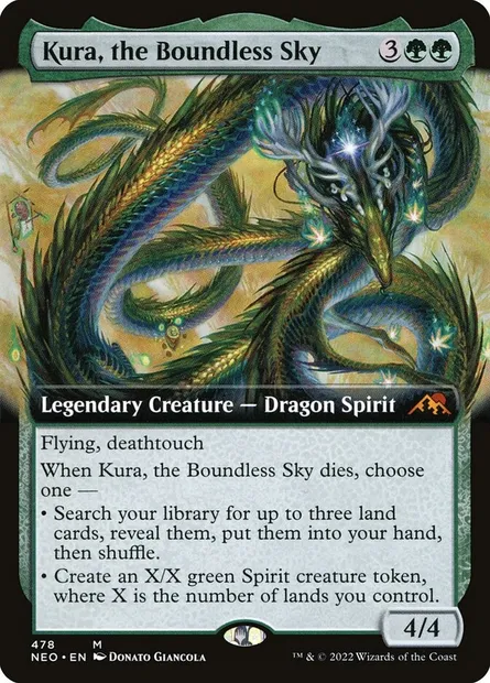 Kura, the Boundless Sky, Magic card NEO 478 — Kamigawa: Neon Dynasty set
