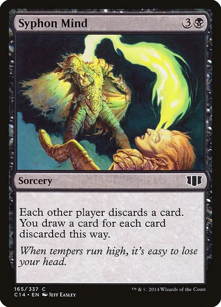 Syphon Mind, Magic card C14 165 — Commander 2014 set