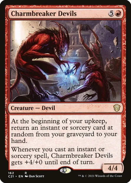 Charmbreaker Devils, Magic card C21 162 — Commander 2021 set
