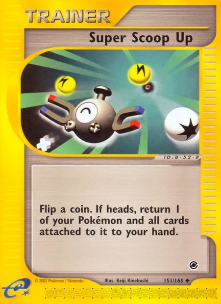 Super Scoop Up, Pokémon card EX 151 — Expedition Base Set set