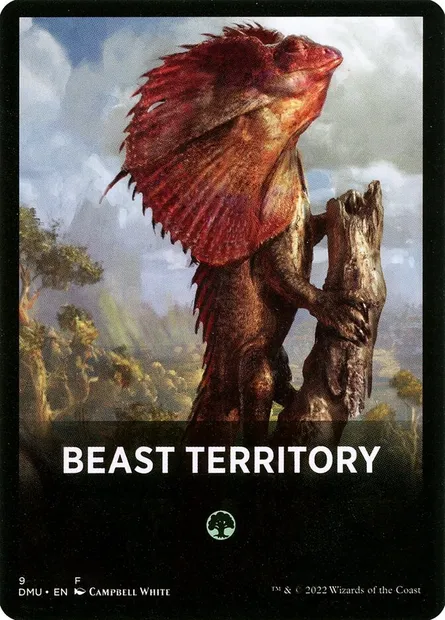 Beast Territory, Magic card FDMU 9 — Dominaria United Jumpstart Front Cards set