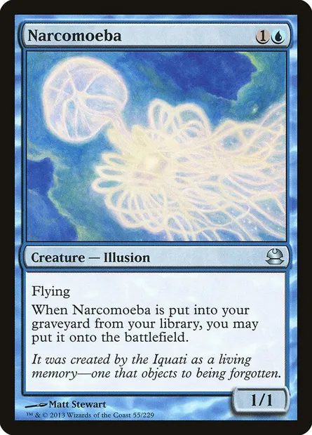 Narcoamibe, carte Magic MMA 55 — extension Modern Masters