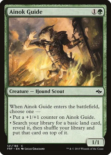 Ainok Guide, Magic card FRF 121 — Fate Reforged set