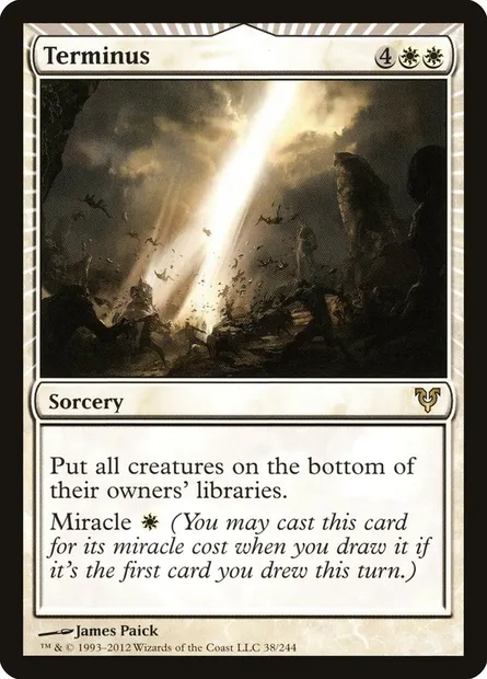 Terminus, Magic card AVR 38 — Avacyn Restored set