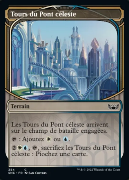 Tours du Pont céleste, carte Magic SNC 354 — extension Les rues de la Nouvelle-Capenna