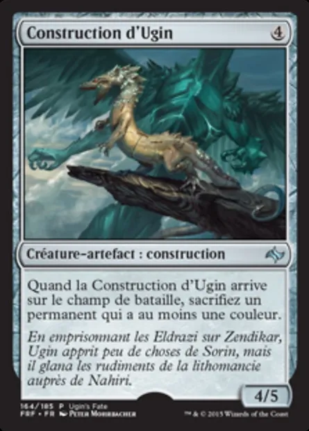 Construction d'Ugin, carte Magic UGIN 164 — extension Ugin's Fate