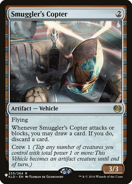 Smuggler's Copter, Magic card PLST KLD-235 — The List set