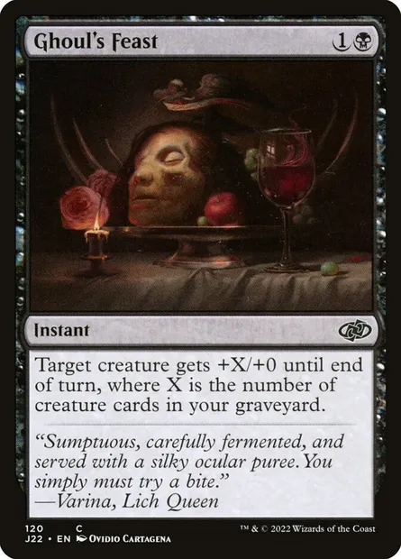 Ghoul's Feast, Magic card J22 120 — Jumpstart 2022 set
