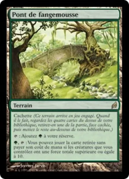 Pont de fangemousse, carte Magic LRW 270 — extension Lorwyn