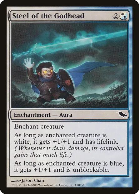 Steel of the Godhead, Magic card SHM 150 — Shadowmoor set