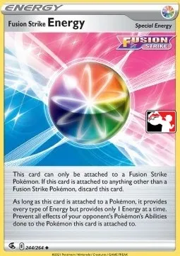 Fusion Strike Energy, Pokémon card PPS 244 — Play! Pokémon Prize Pack Series set