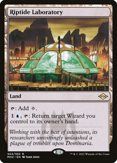 Riptide Laboratory, Magic card MH2 303 — Modern Horizons 2 set