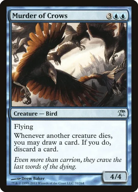 Murder of Crows, Magic card ISD 70 — Innistrad set