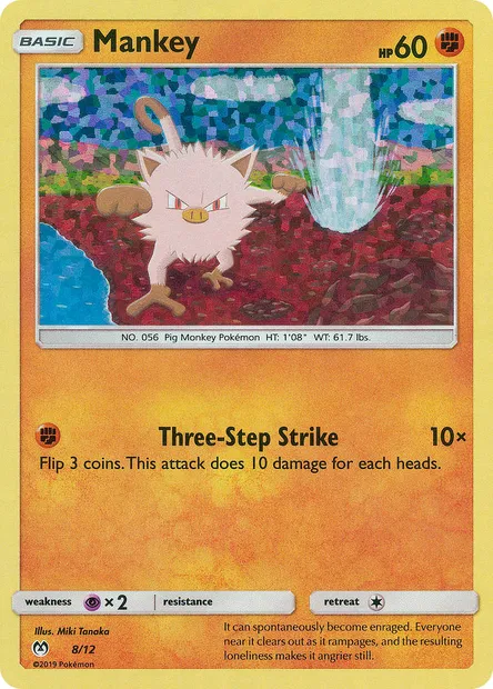 Férosinge, carte Pokémon MCD19 8 — extension McDonald's Collection 2019