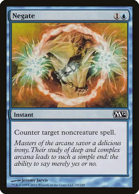 Negate, Magic card M12 69 — Magic 2012 set