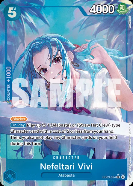 Nefeltari Vivi, One Piece card EB03-024 — ONE PIECE HEROINES EDITION set