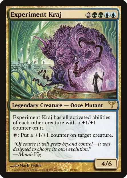 Experiment Kraj, Magic card DIS 110 — Dissension set