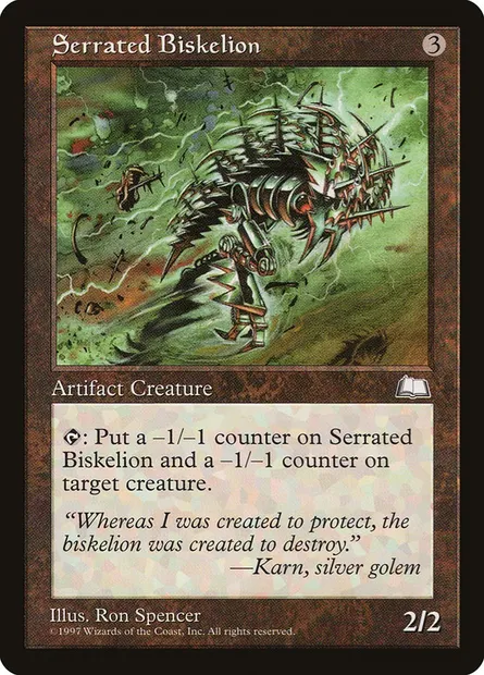 Biskèle barbelé, carte Magic WTH 156 — extension Aquilon