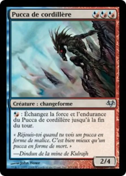 Pucca de cordillère, carte Magic EVE 101 — extension Coucheciel