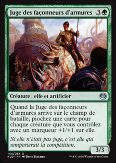 Juge des façonneurs d'armures, carte Magic KLD 144 — extension Kaladesh