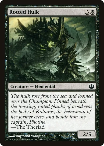 Rotted Hulk, Magic card JOU 81 — Journey into Nyx set