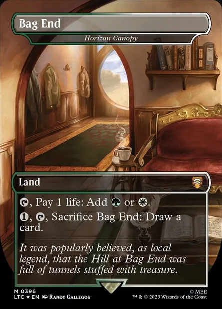 Horizon Canopy, Magic card LTC 396 — Tales of Middle-earth Commander set