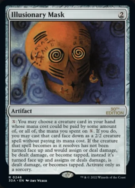 Illusionary Mask, Magic card 30A 246 — 30th Anniversary Edition set