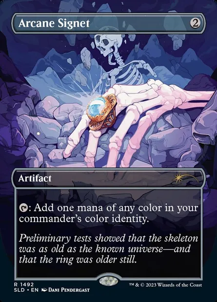Arcane Signet, Magic card SLD 1492 — Secret Lair Drop set