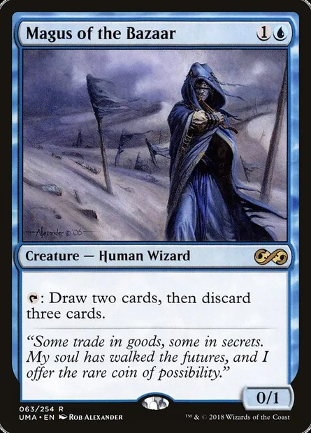 Magus of the Bazaar, Magic card UMA 63 — Ultimate Masters set