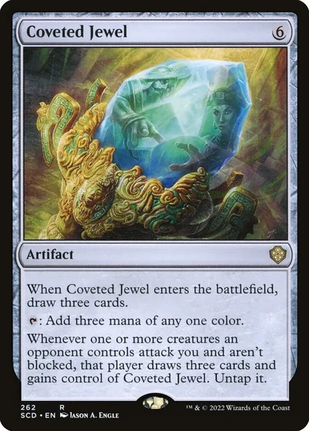 Joyau convoité, carte Magic SCD 262 — extension Starter Commander Decks