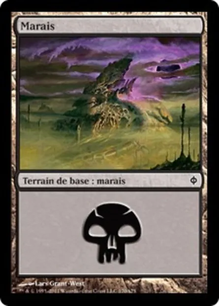 Marais, carte Magic NPH 170 — extension La Nouvelle Phyrexia