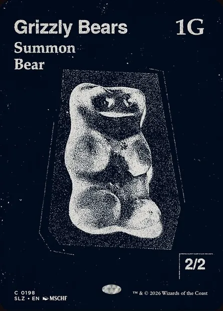Grizzlis, carte Magic SLZ 198 — extension The Zeta Set