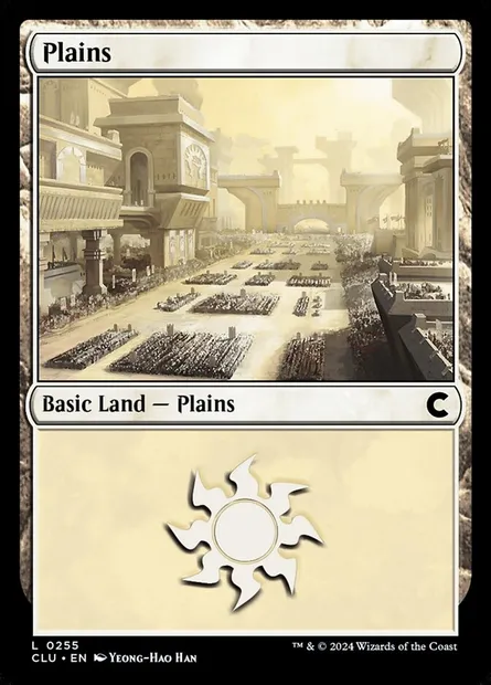 Plains, Magic card CLU 255 — Ravnica: Clue Edition set