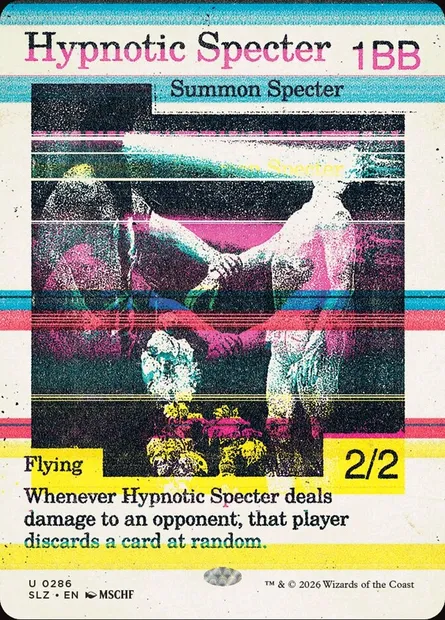 Spectre hypnotiseur, carte Magic SLZ 286 — extension The Zeta Set