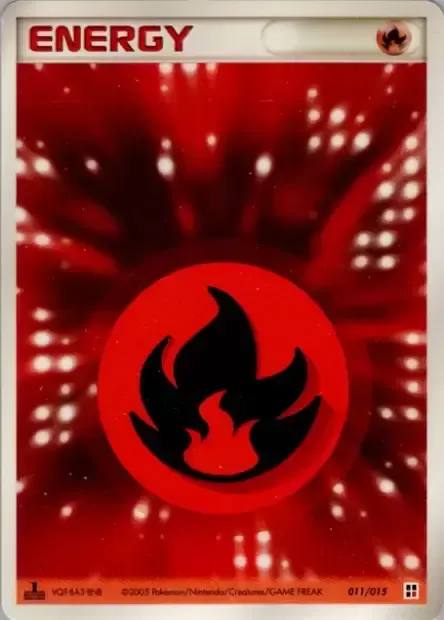 Fire Energy, Pokémon card FR-QCP 011 — Fire Quick Construction Pack set