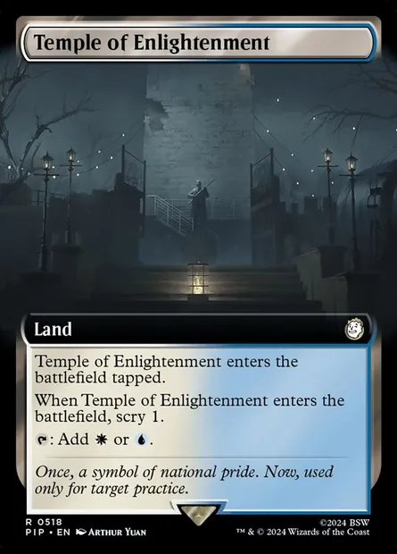 Temple of Enlightenment, Magic card PIP 518 — Fallout set