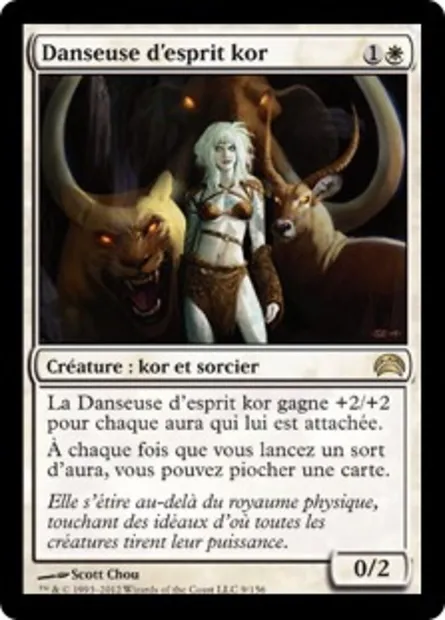 Danseuse d'esprit kor, carte Magic PC2 9 — extension Planechase 2012