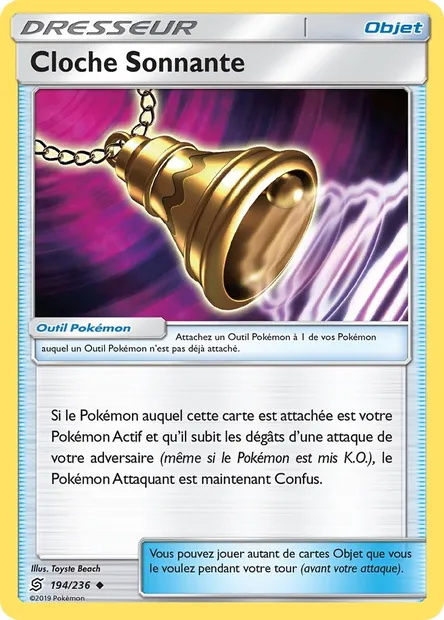 Cloche Sonnante, carte Pokémon UNM 194 — extension Harmonie des Esprits
