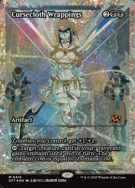 Cursecloth Wrappings, Magic card DFT 410 — Aetherdrift set