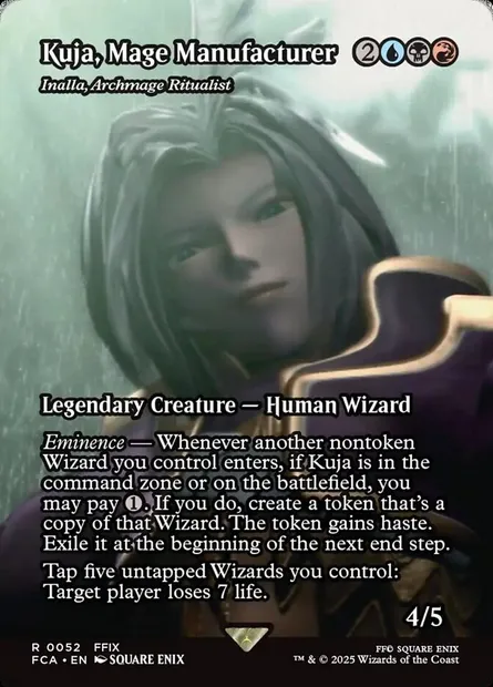 Inalla, Archmage Ritualist, Magic card FCA 52 — Final Fantasy: Through the Ages set