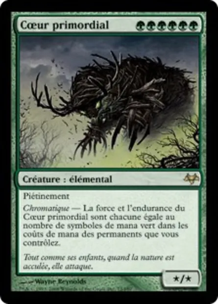 Cœur primordial, carte Magic EVE 73 — extension Coucheciel