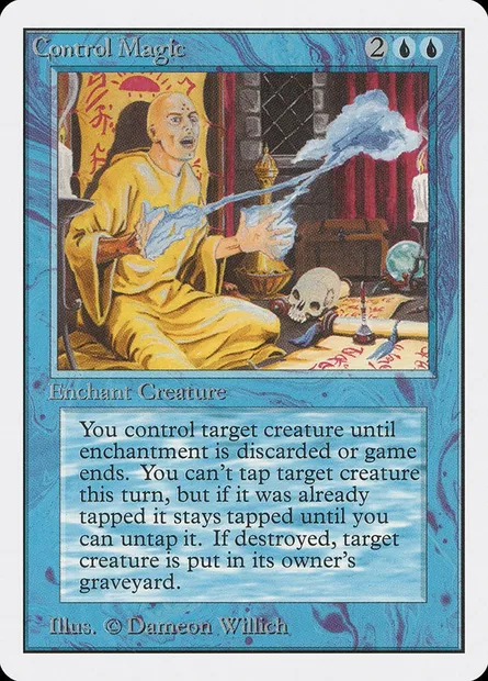 Control Magic, Magic card 2ED 53 — Unlimited Edition set
