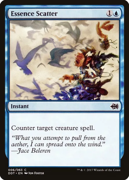 Dispersion d'essence, carte Magic DDT 6 — extension Duel Decks: Merfolk vs. Goblins