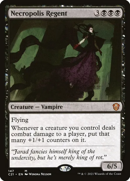 Necropolis Regent, Magic card C21 147 — Commander 2021 set