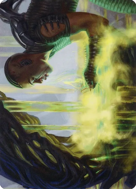 Necrogen Communion // Necrogen Communion, carte Magic AONE 21 — extension Phyrexia: All Will Be One Art Series