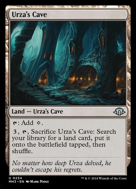 Urza's Cave, Magic card MH3 234 — Modern Horizons 3 set
