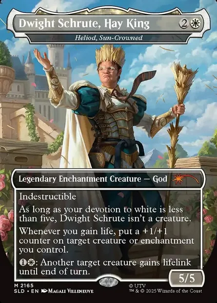 Heliod, Sun-Crowned, Magic card SLD 2165 — Secret Lair Drop set